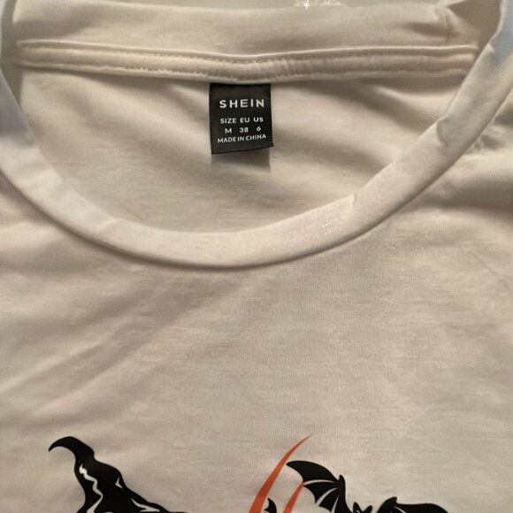 Vintage inspired pinup tee - Skull witch cauldron - Picture 7 of 11